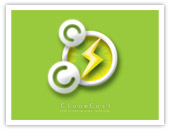 CloneCast Wallpaper Green