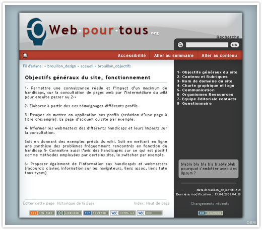 Web pour tous